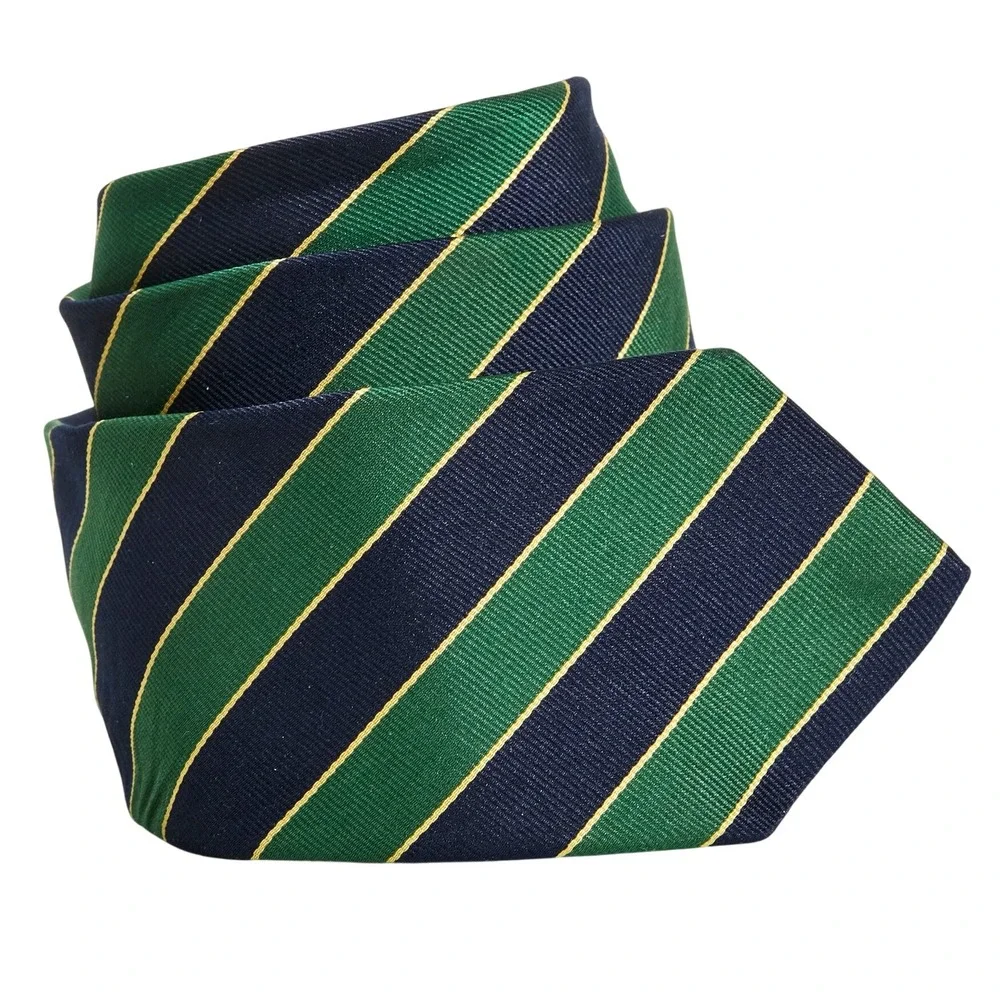 Jos. A. Bank Repp Stripe Silk Necktie Somerset Light Infantry Regimental USA VTG